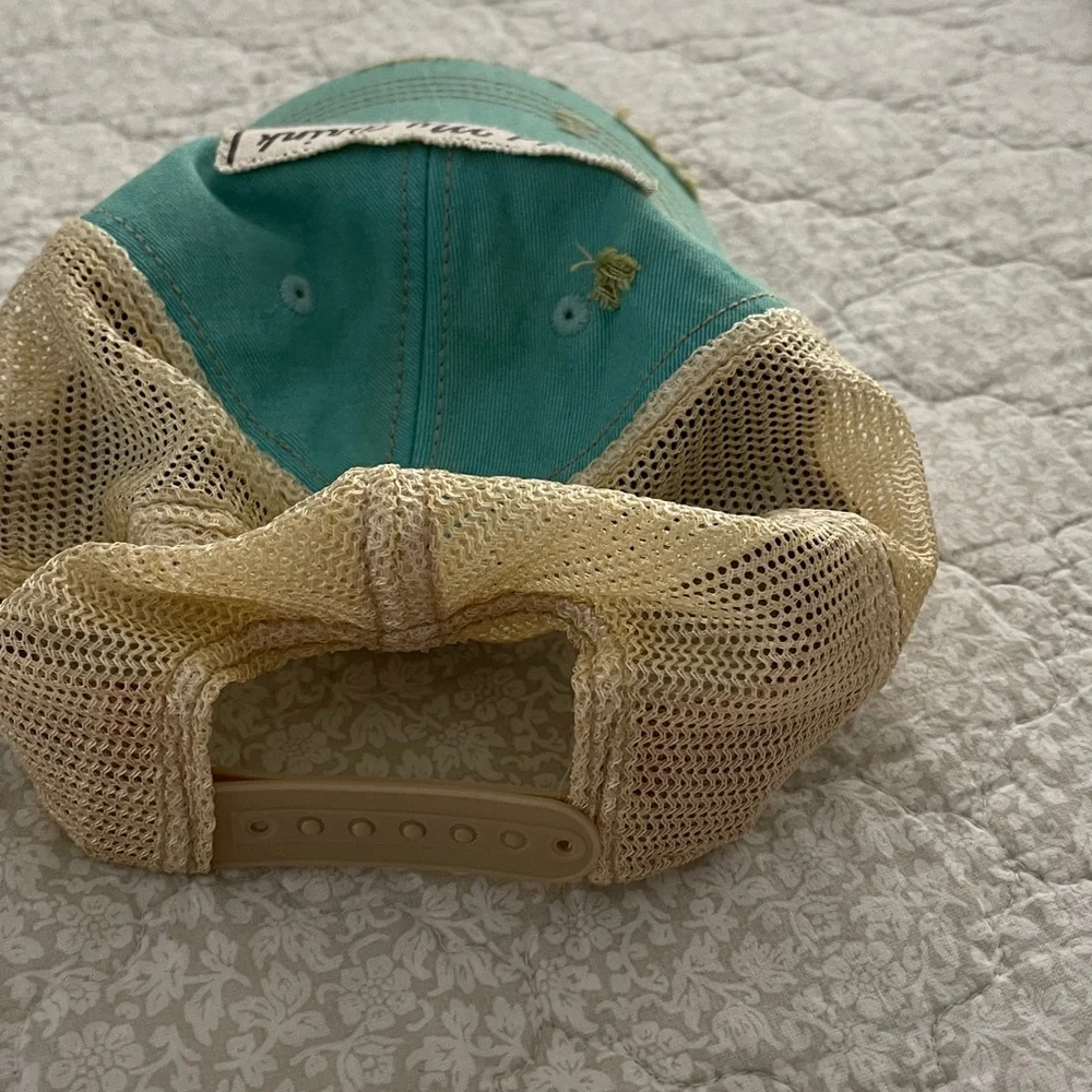 Two Adjustable Distressed Caps - Picture 5 of 9